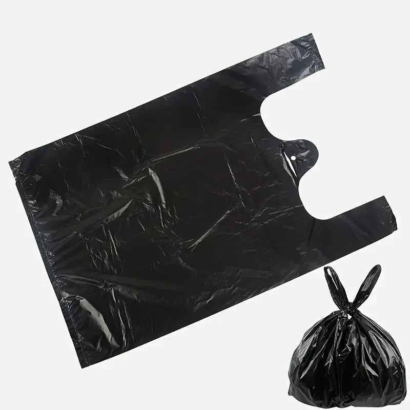 10/300PCS Black Disposable Garbage Bag