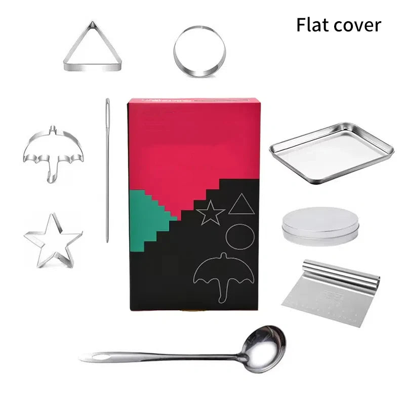 12 pcs Korean Dalgona Candy Mould