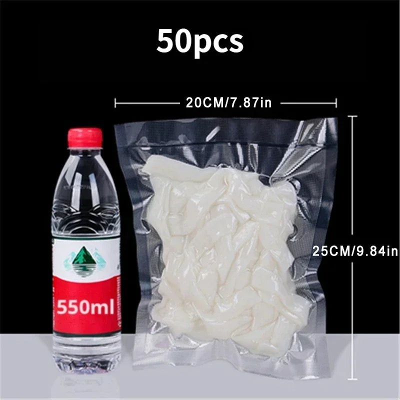 50pcs BPA-Free Food Plastic Sealing Bag