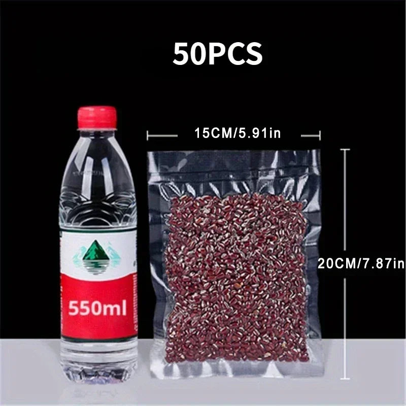 50pcs BPA-Free Food Plastic Sealing Bag