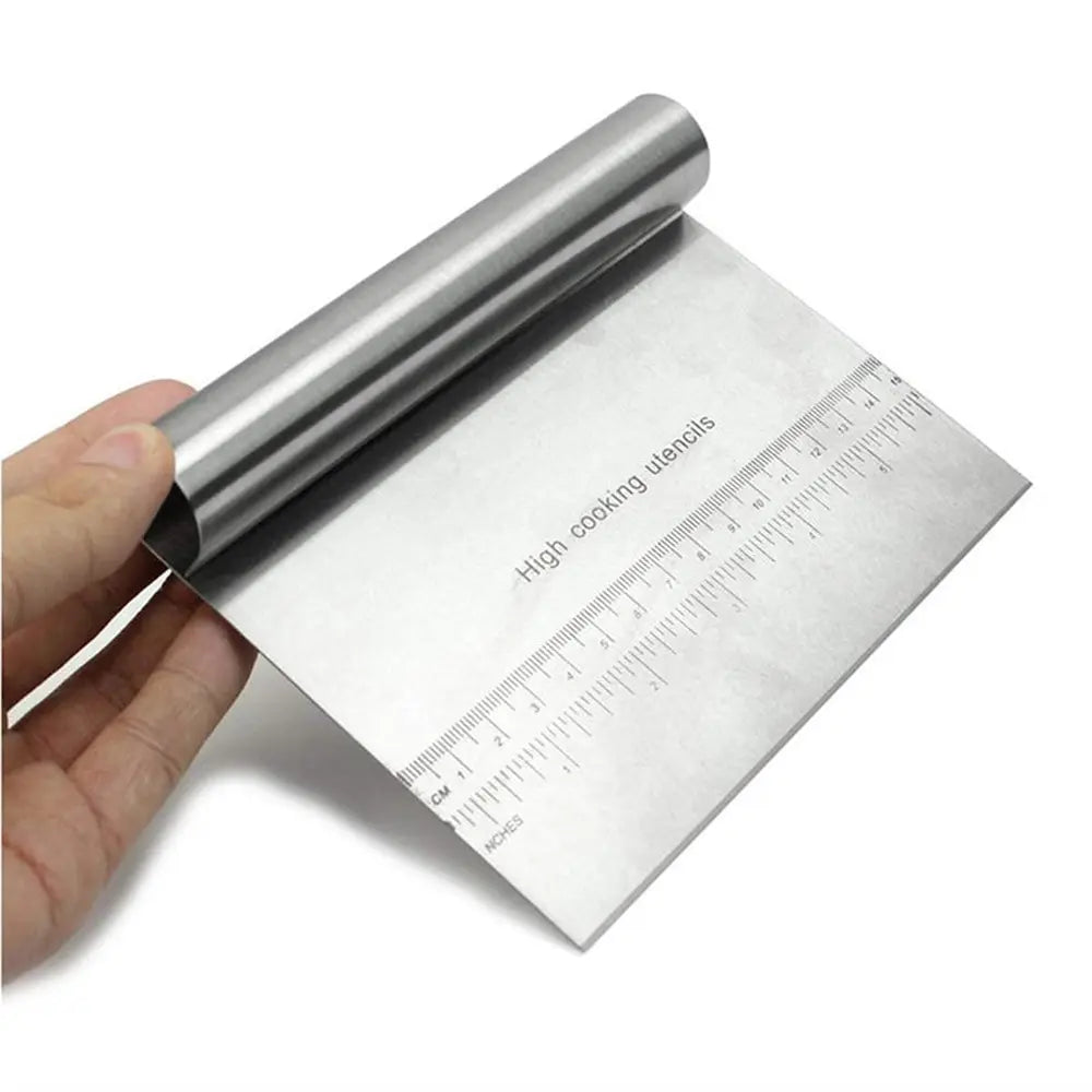 Multipurpose Stainless Steel Dough Scraper