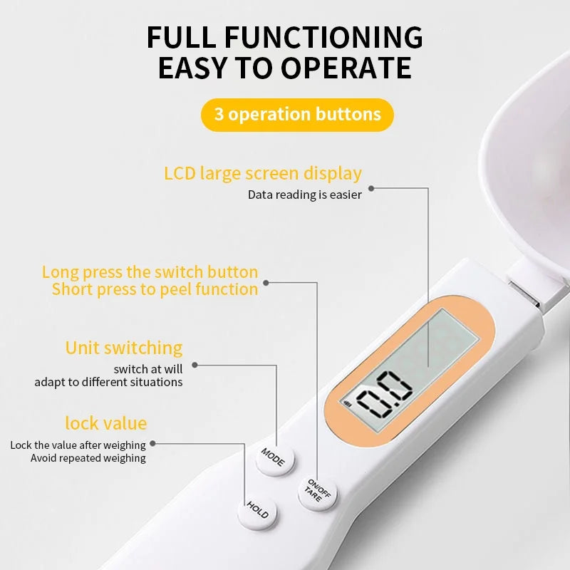 Mini Spoon Digital Kitchen Scale Spoon