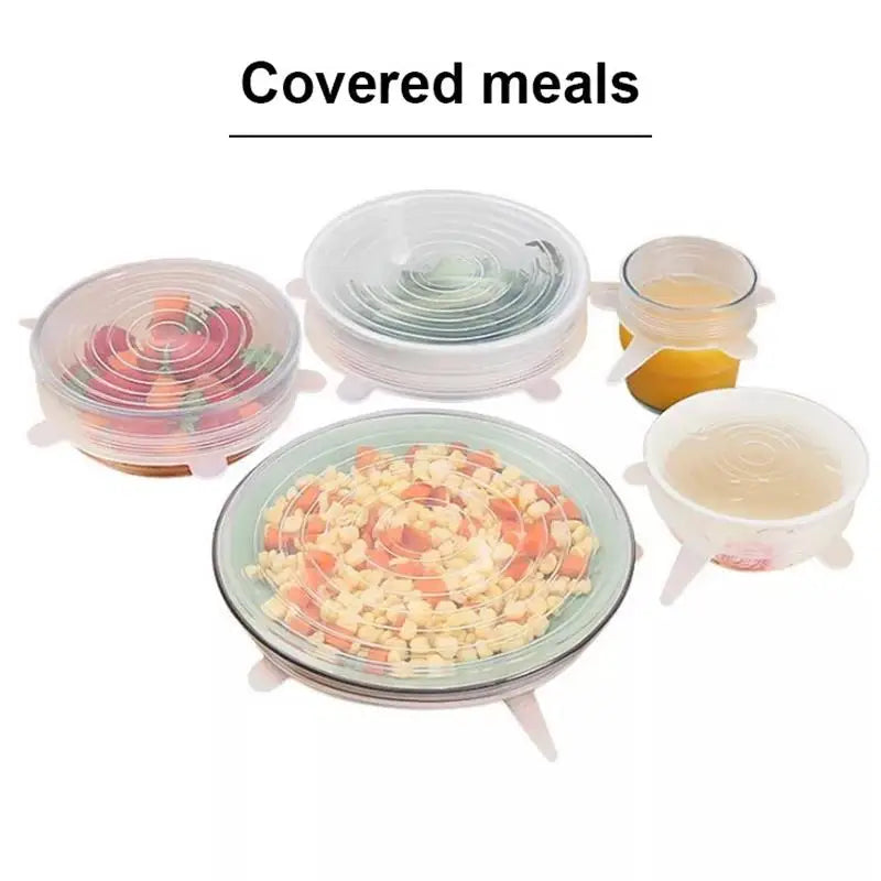 Silicone Six-Piece Cover seal Set