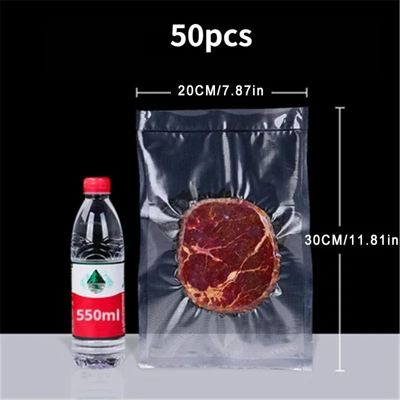 50pcs BPA-Free Food Plastic Sealing Bag
