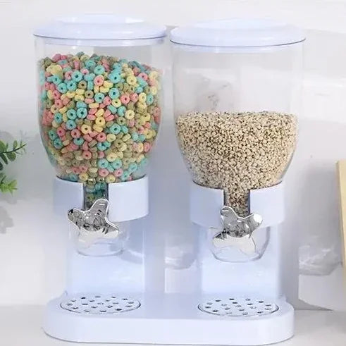 Double Drum Oat and cereal Dispenser