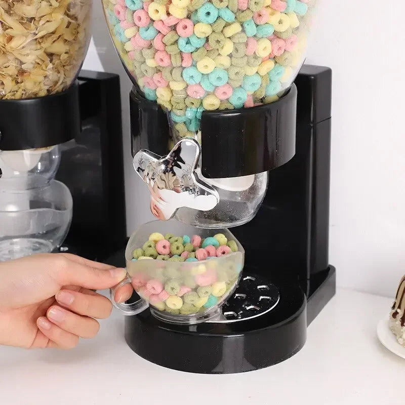 Double Drum Oat and cereal Dispenser