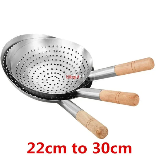 Large Big Thick Stainless Steel Strainer