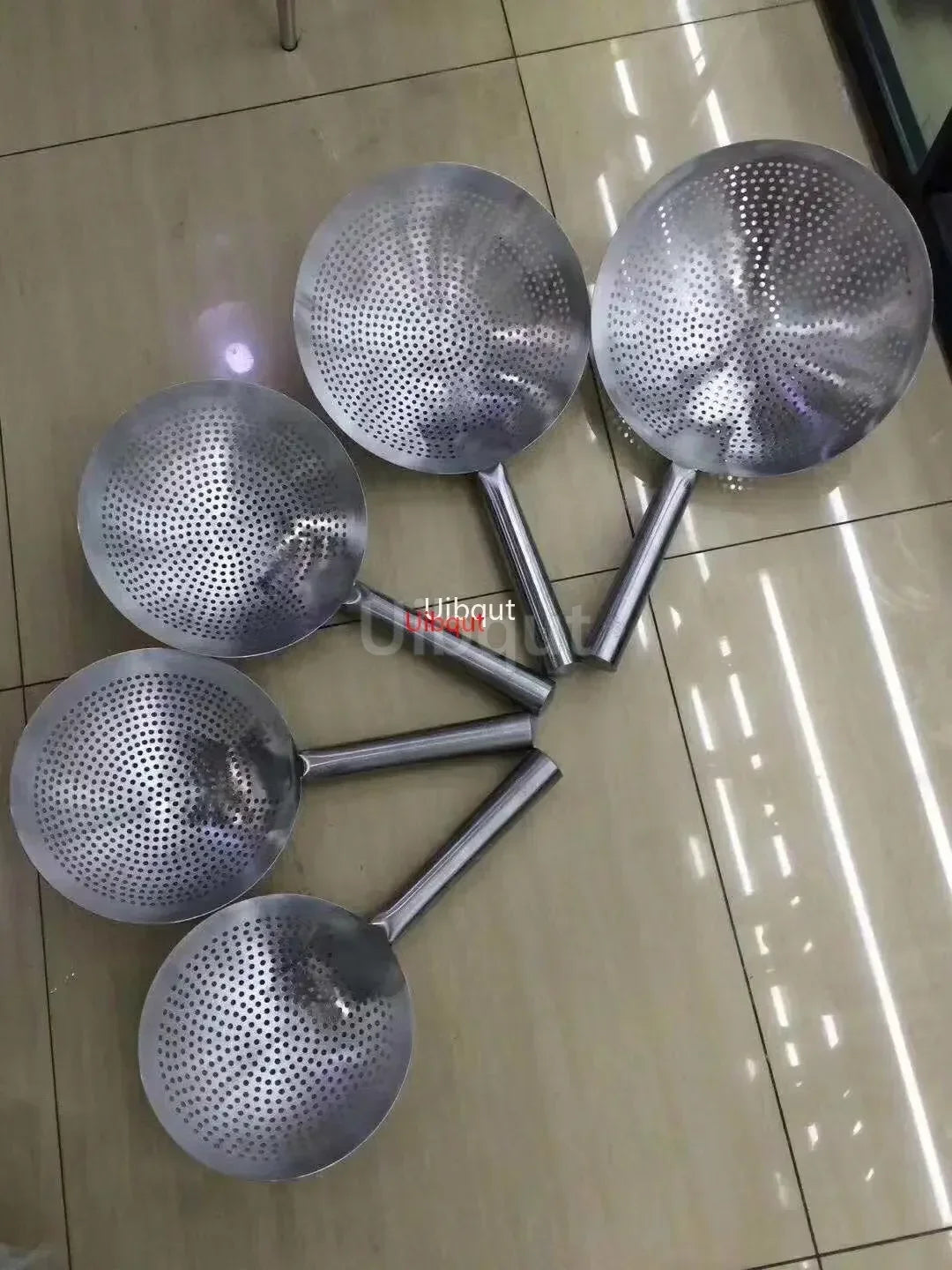 Large Big Thick Stainless Steel Strainer