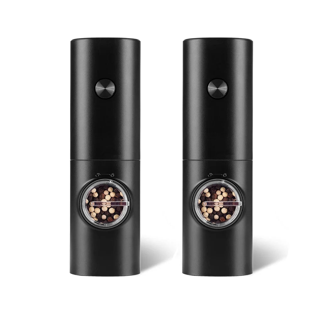 2pcs Electric Pepper and Salt Grinder