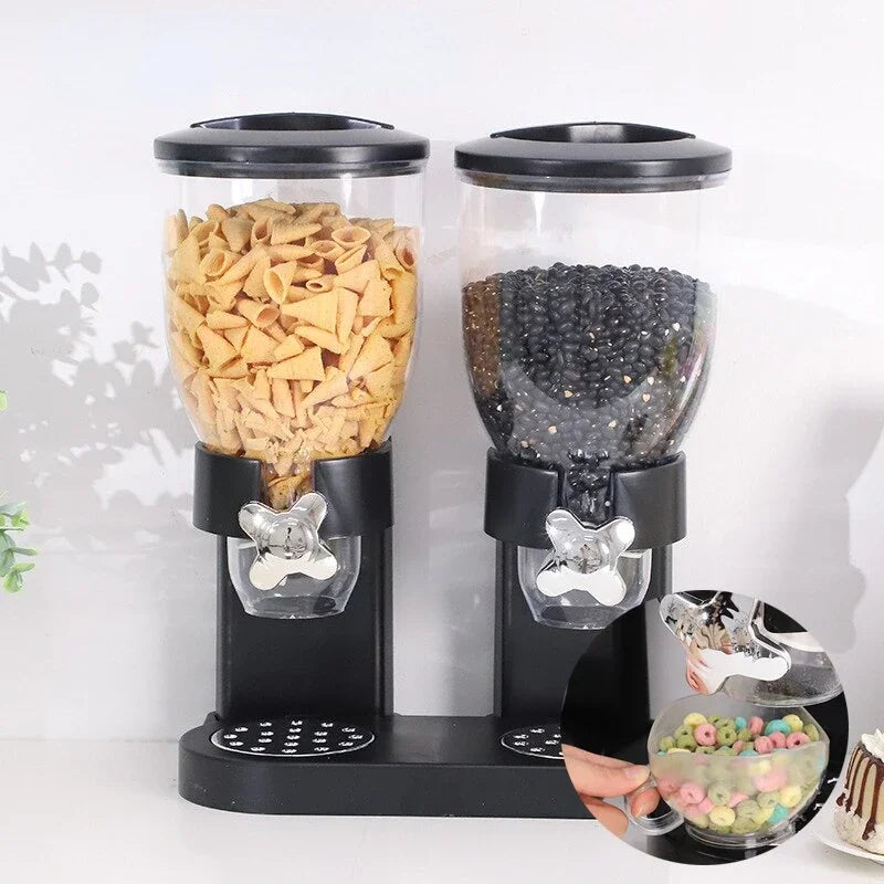 Double Drum Oat and cereal Dispenser