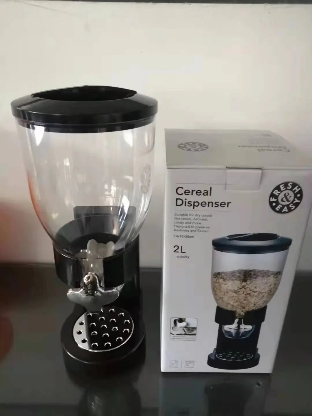 Double Drum Oat and cereal Dispenser